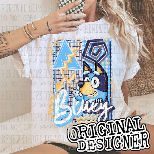 🔻🔸⚪️🔹 BLUEY RETRO 🔻🔸⚪️🔹