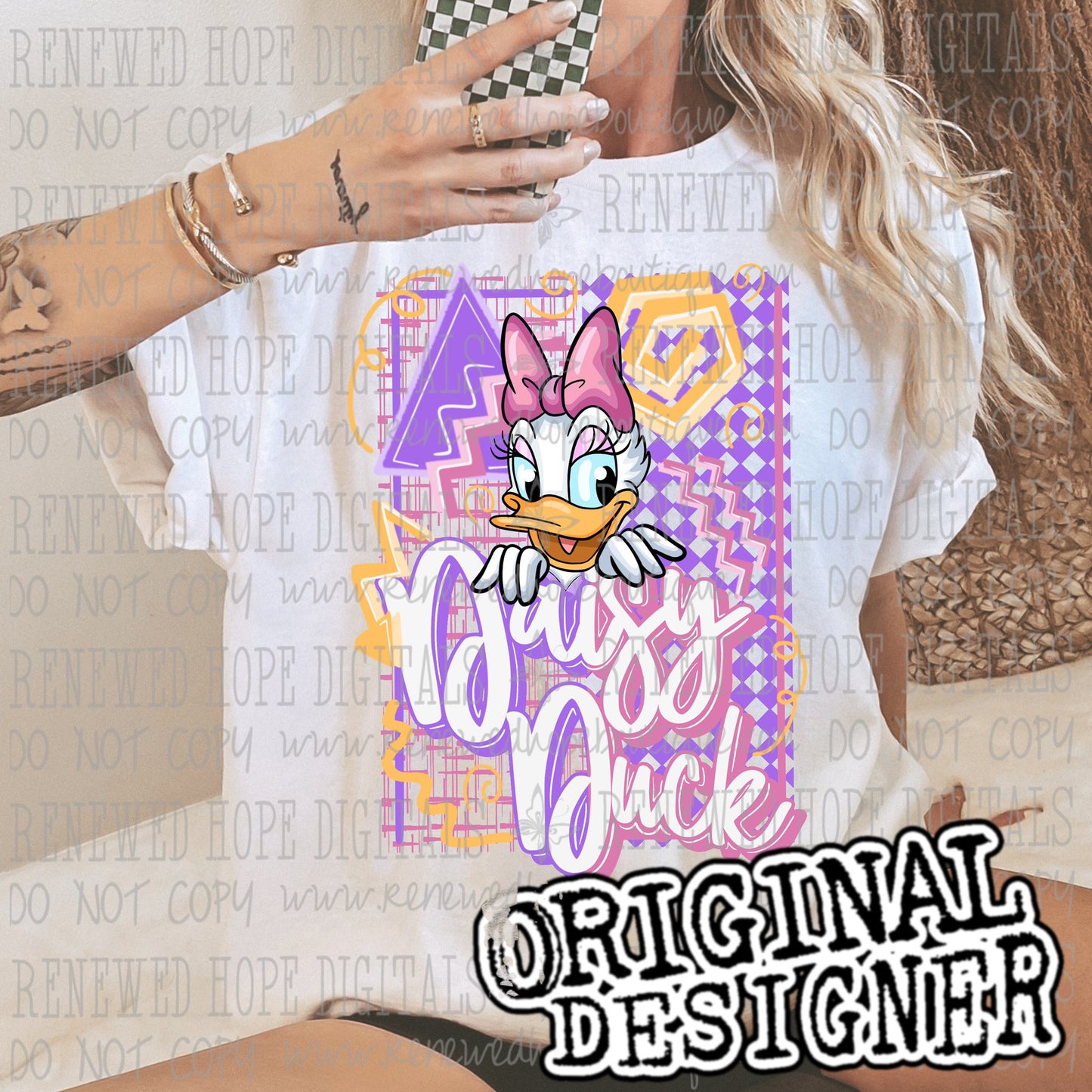 🔻🔸⚪️🔹 DAISY DUCK RETRO 🔻🔸⚪️🔹