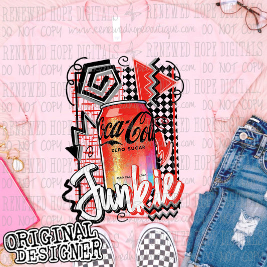 RETRO COKE ZERO SUGAR JUNKIE