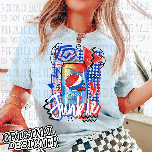 RETRO PEPSI WILD CHERRY JUNKIE