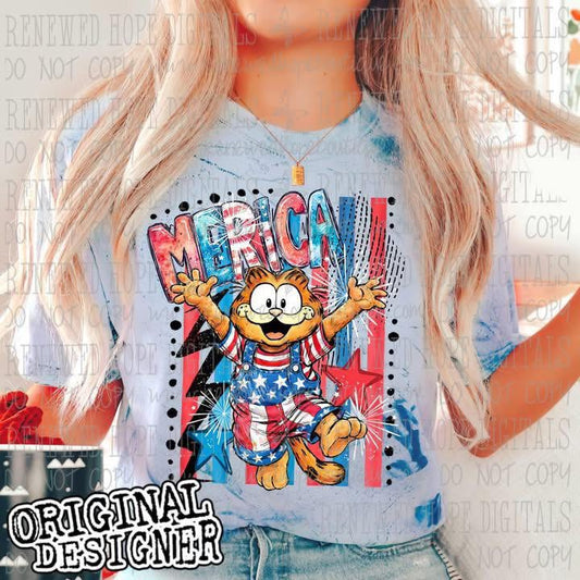 ❤️🤍💙MERICA GARFIELD💙🤍❤️