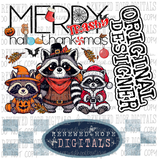 🦝Merry Trashy Hallo-Thank-Mas🗑️