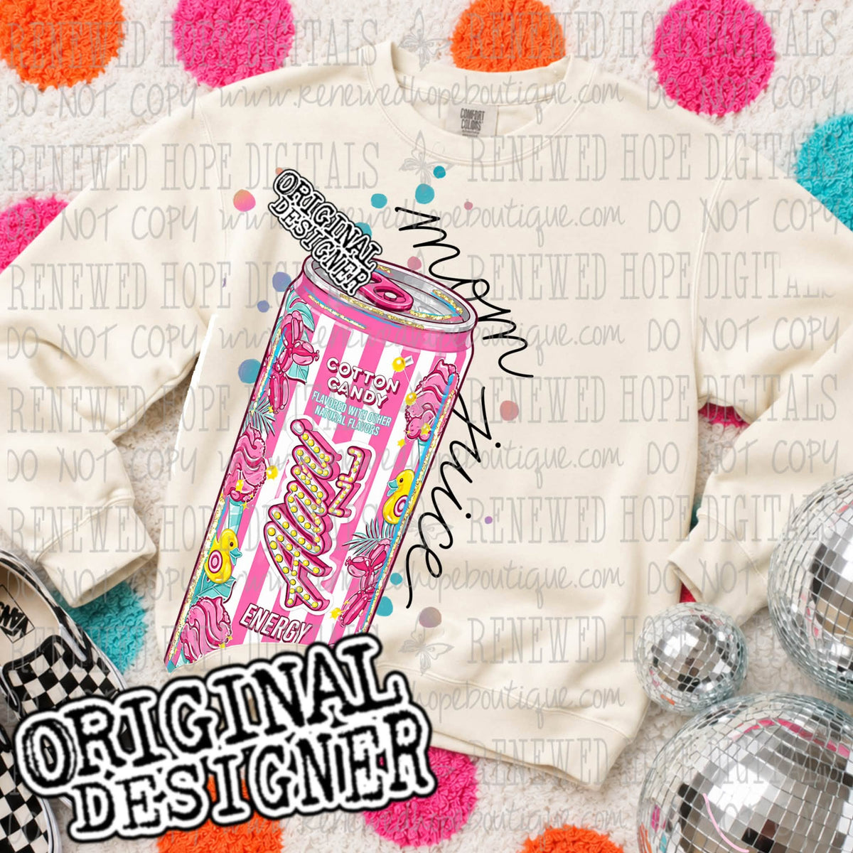 🥤🩷DELULU DRINKY DRINK MOM JUICE COTTON CANDY ENERGY DRINK 🥤🩷