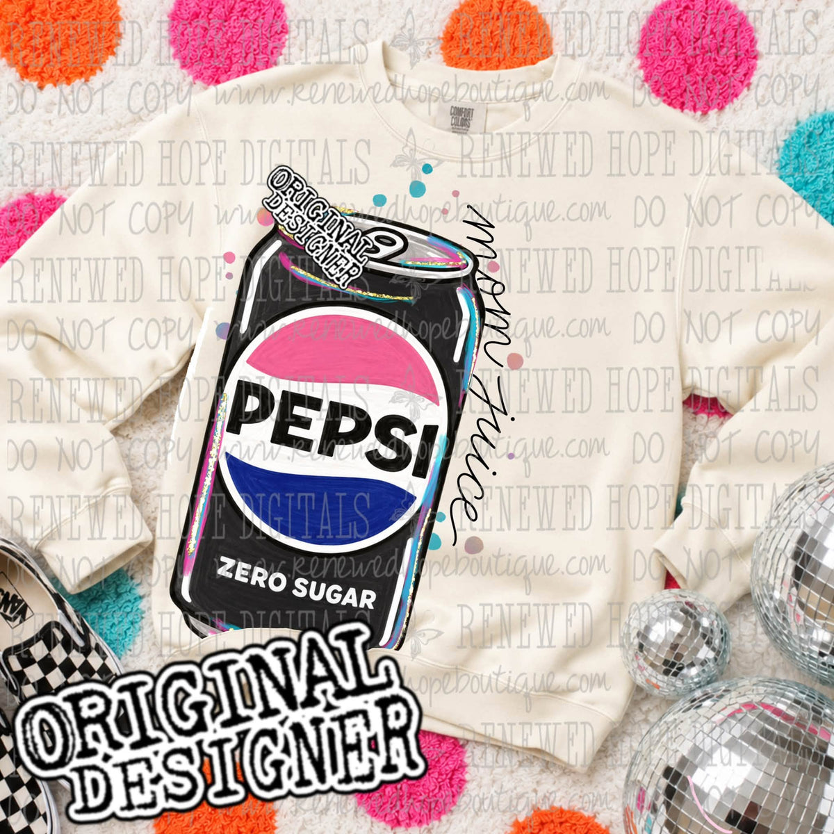 🥤🩷DELULU DRINKY DRINK MOM JUICE PEP ZERO🥤🩷
