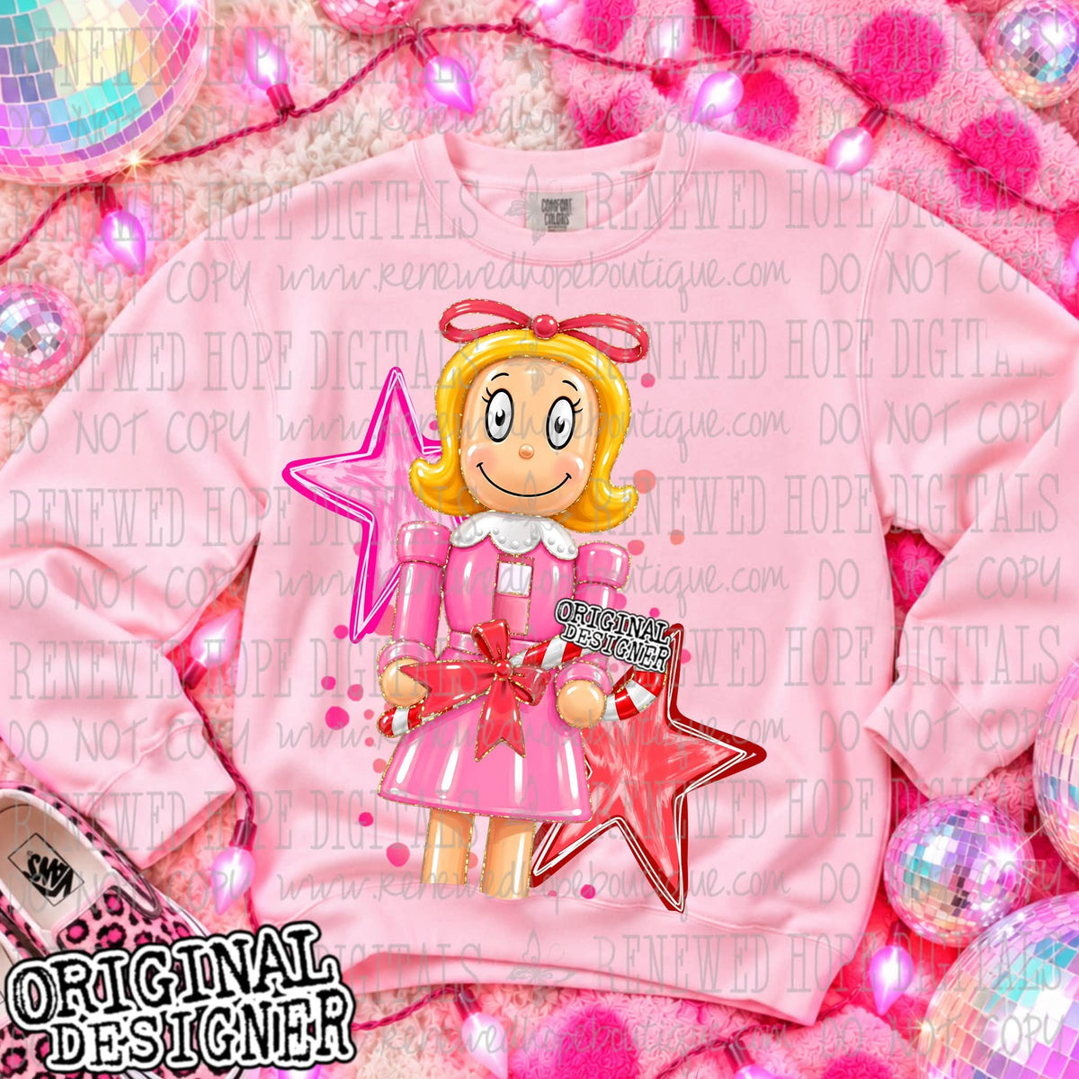 🎄🎅 DELULU CRACKIN WHIMSICAL GIRL🎄🎅