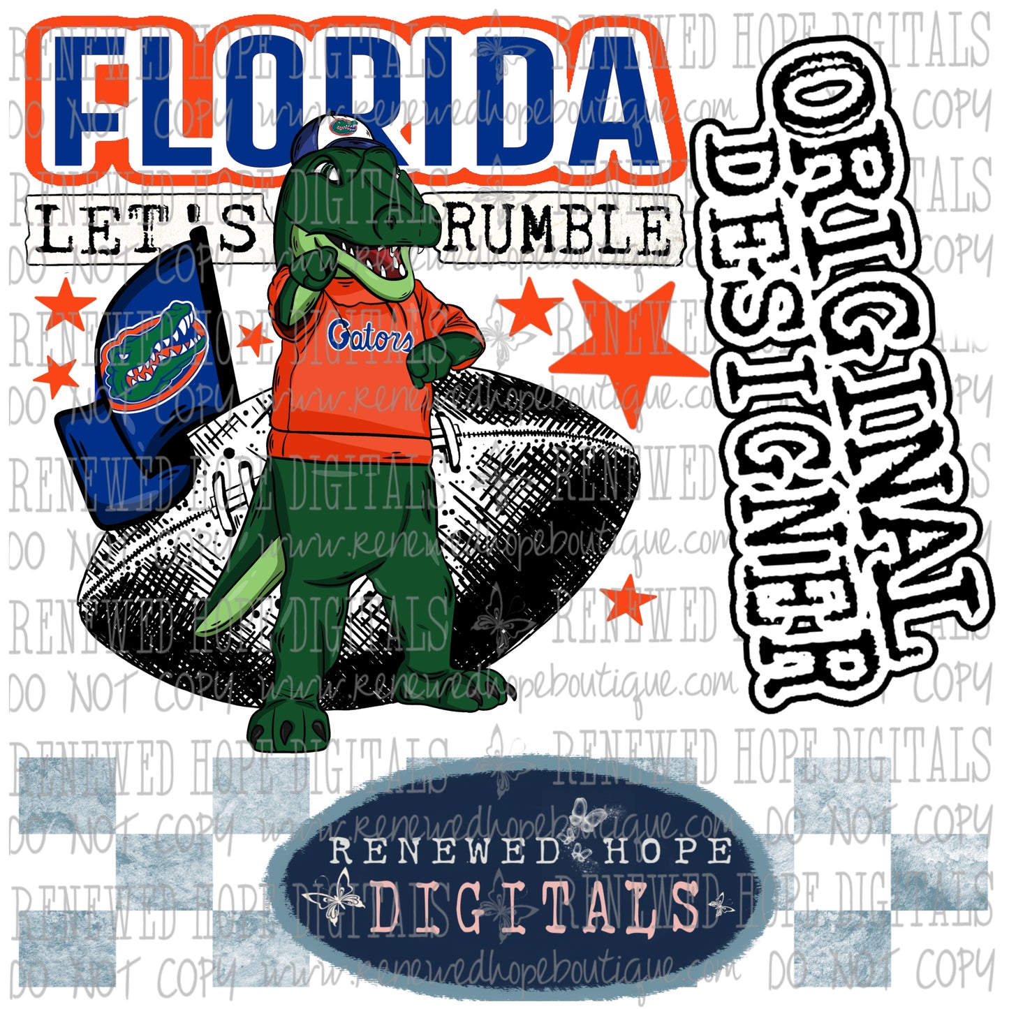 🧡💙GATORS LETS RUMBLE🏈