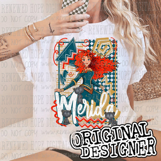 👑🔻🔸 MERIDA RETRO 👑🔻🔸