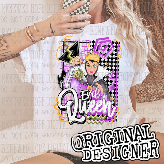 👑 🔸🔻 EVIL QUEEN RETRO 👑🔸🔻