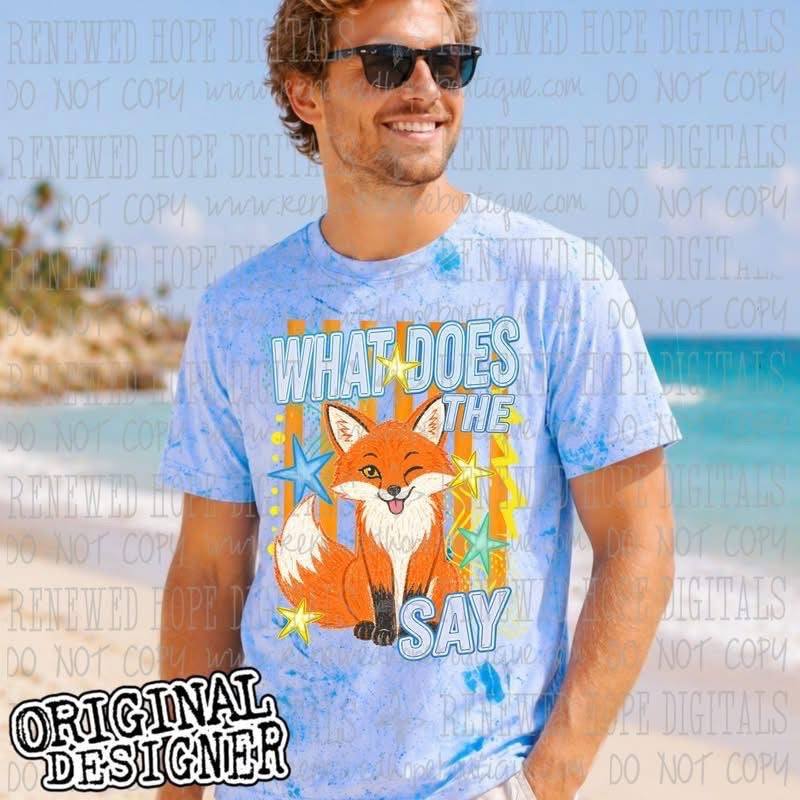 🦊 WHAT DOES THE FOX SAY 🦊