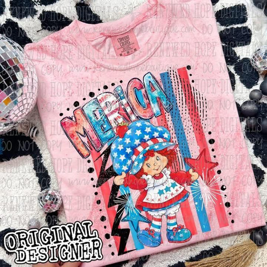 ❤️🤍💙MERICA STRAWBERRY SHORTCAKE💙🤍❤️