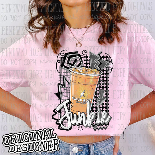 RETRO BLACK ROCK JUNKIE