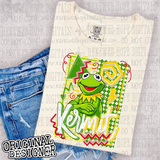 💚🔴 RETRO KERMIT 🔴💚