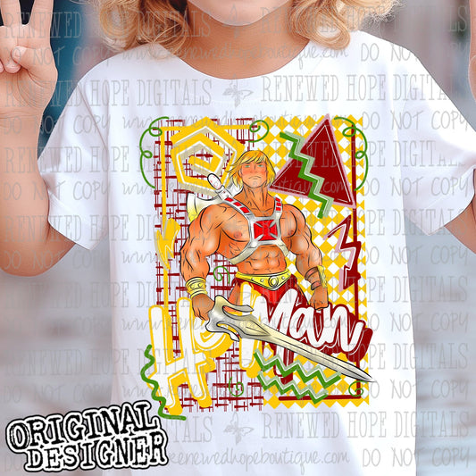💚🔸 RETRO HE MAN 🔸💚