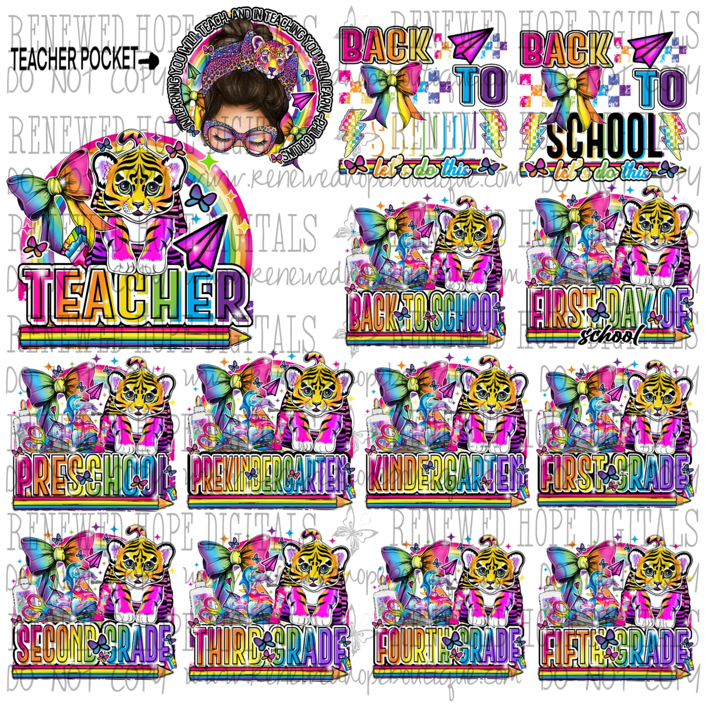 🩷🧡💛💚💙💜LF BACK TO SCHOOL BUNDLE💜💙💚💛🧡🩷