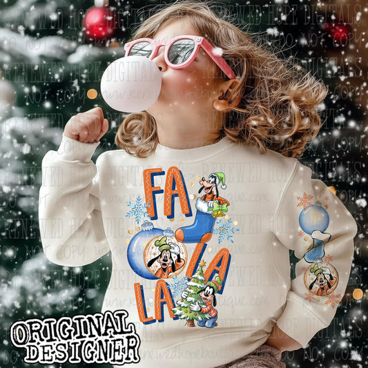 🎄FA LA LA GOOF💙🧡