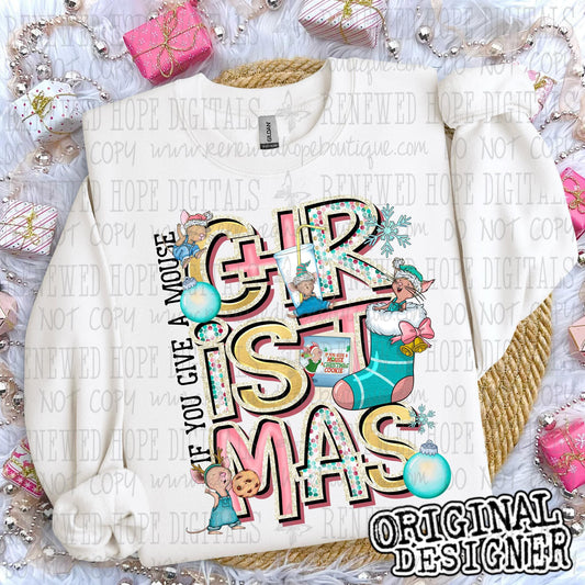 🎄IF YOU GIVE A MOUSE CHRISTMAS🐁