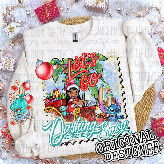 ❄️626 LET'S GO DASHING THROUGH THE SNOW❤️🩵