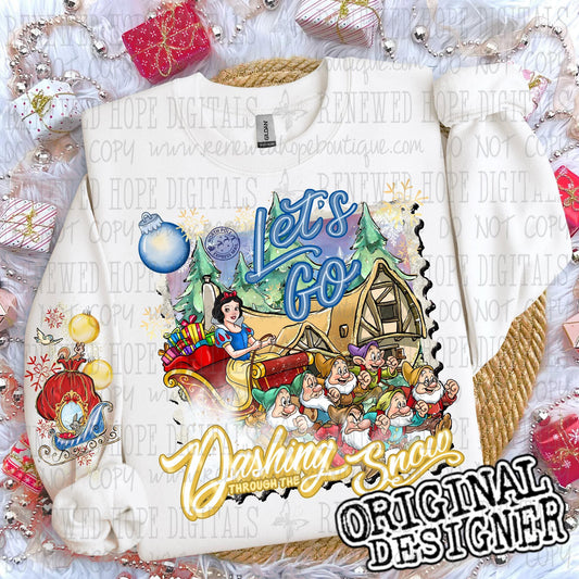 💙💛SW LET'S GO DASHING THROUGH THE SNOW❄️