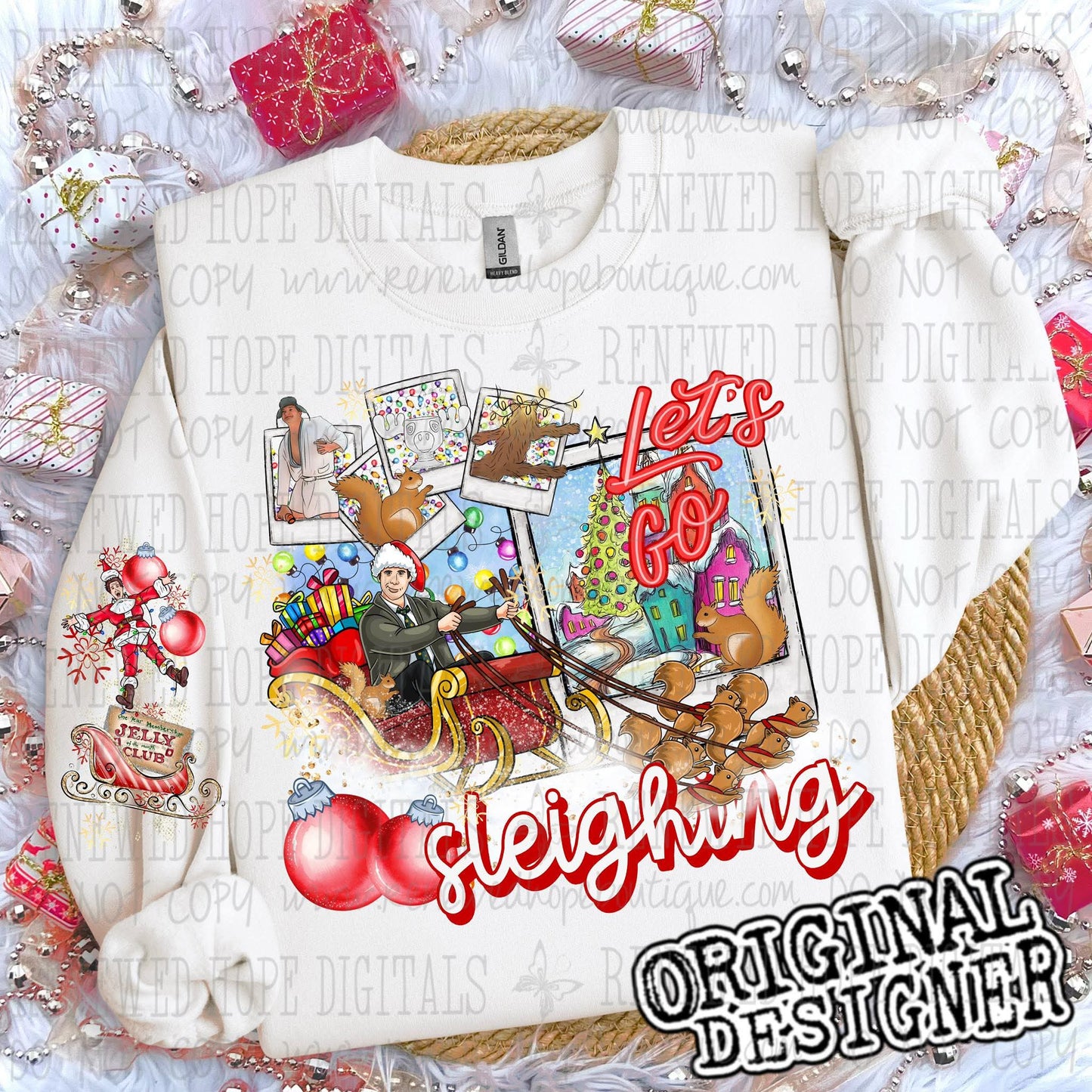 ❄️Let's Go Sleighing Nat Lamp🏠