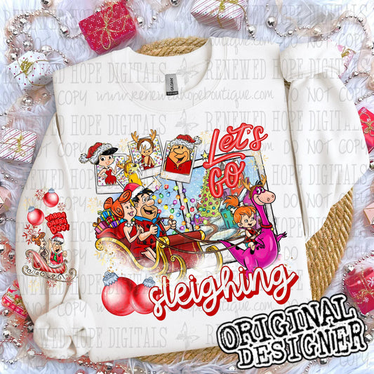 ❄️Let's Go Sleighing Bedrock🪨