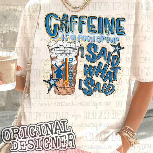 ✨️CAFFEINE IS A FOOD GROUP DB ICED✨️