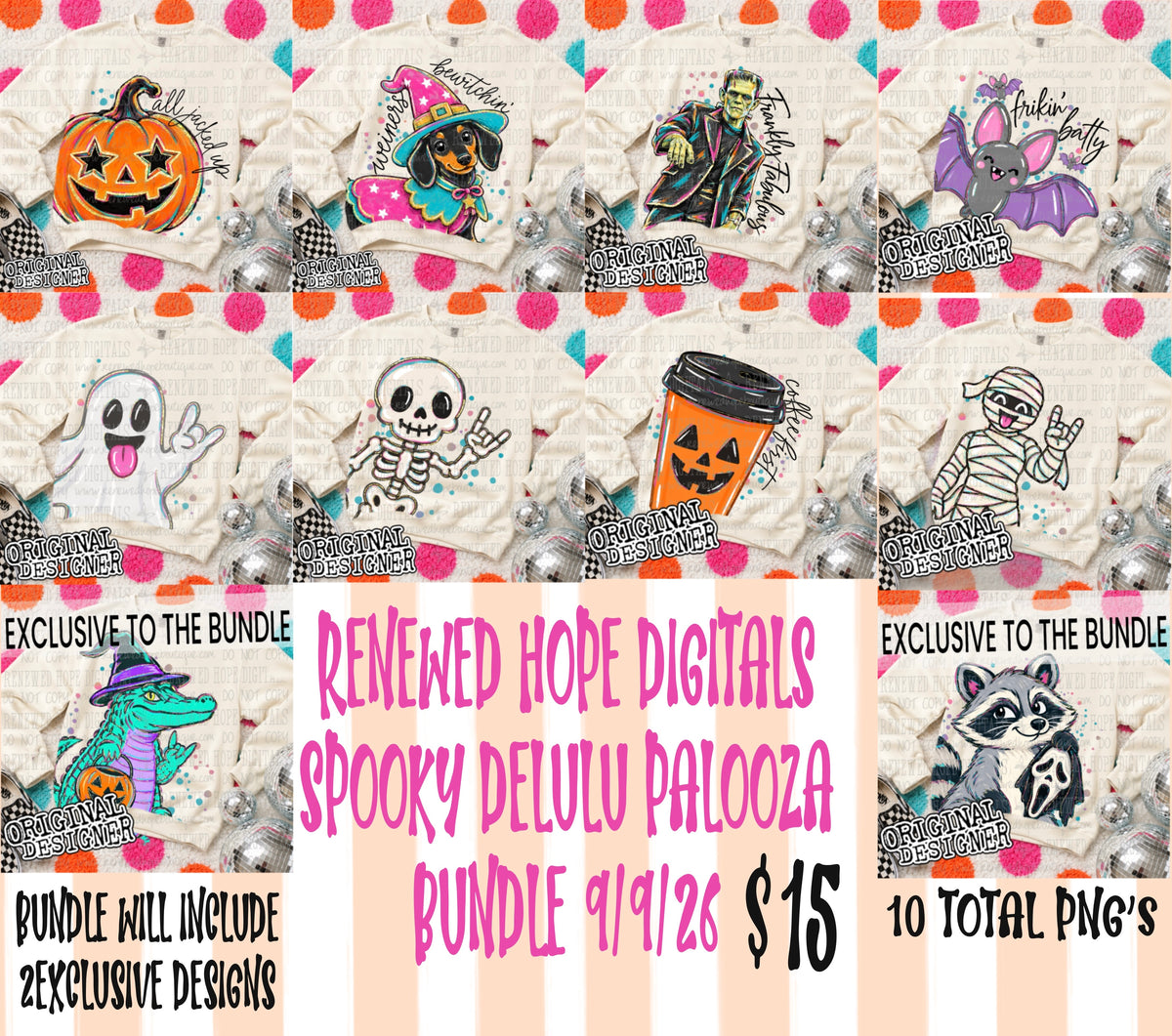 🖤🎃 SPOOKY DELULU $2 PALOOZA BUNDLE🖤🎃