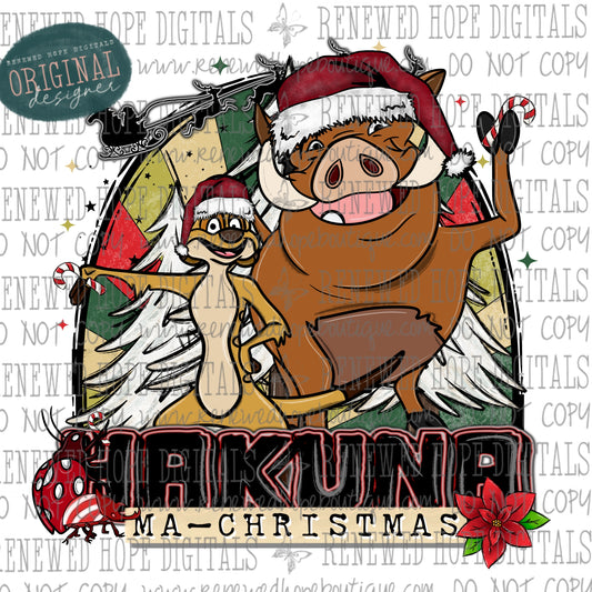 🎅 Hakuna Ma Christmas 🎄