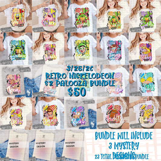 🟪🟢🔶 RETRO NICKELODEON BUNDLE 🟪🟢🔶