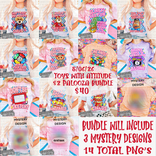 🟪🟢TOYS WITH ATTITUDE $2 PALOOZA BUNDLE🟣🟩