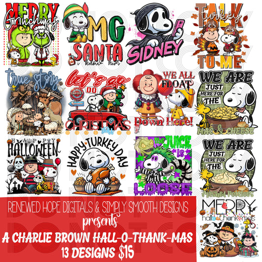 👻CB HALL-O-THANK-MAS COLLAB W/ SIMPLY SMOOTH DESIGNS🎄