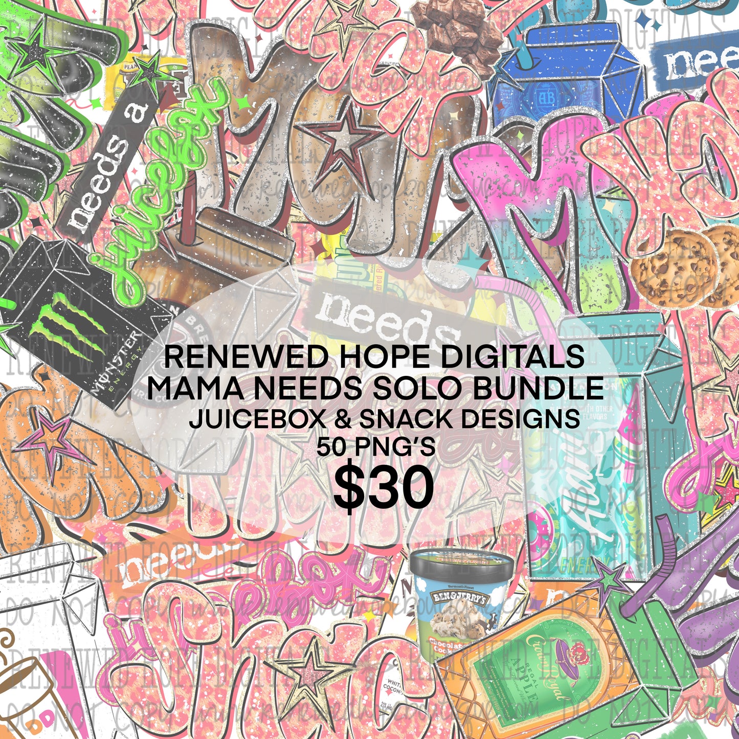 ✨️MAMA NEEDS A JUICEBOX & SNACKS SOLO BUNDLE✨️