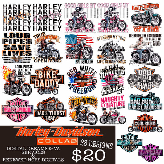 🧡HARLEY D. COLLAB W/DIGITAL DREAMS AND VA SERVICES🏍️
