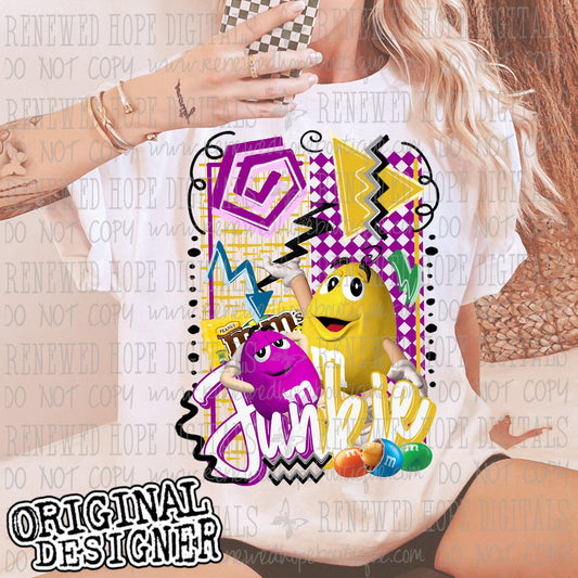 🌙🟪RETRO PEANUT M&M JUNKIE🟪🌙