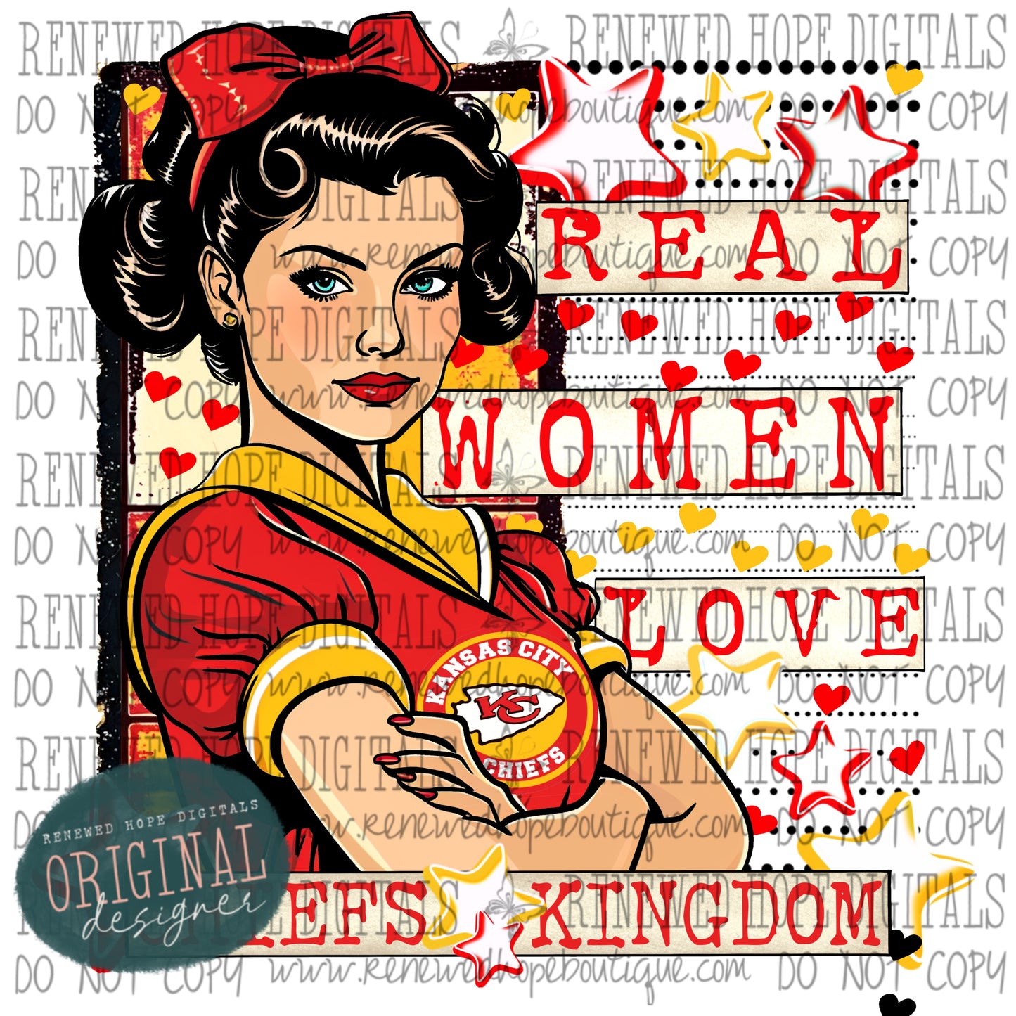 ❤️REAL WOMEN LOVE CHIEFS KINGDOM💛