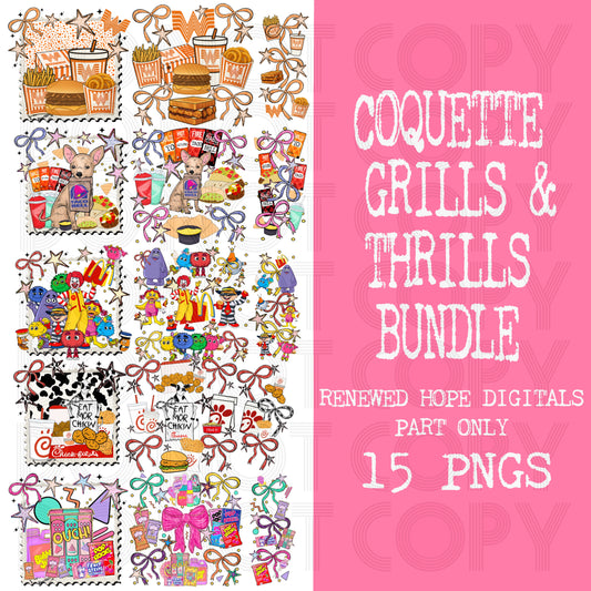 🎀COQUETTE GRILLS AND THRILLS BUNDLE RHD ONLY🎀