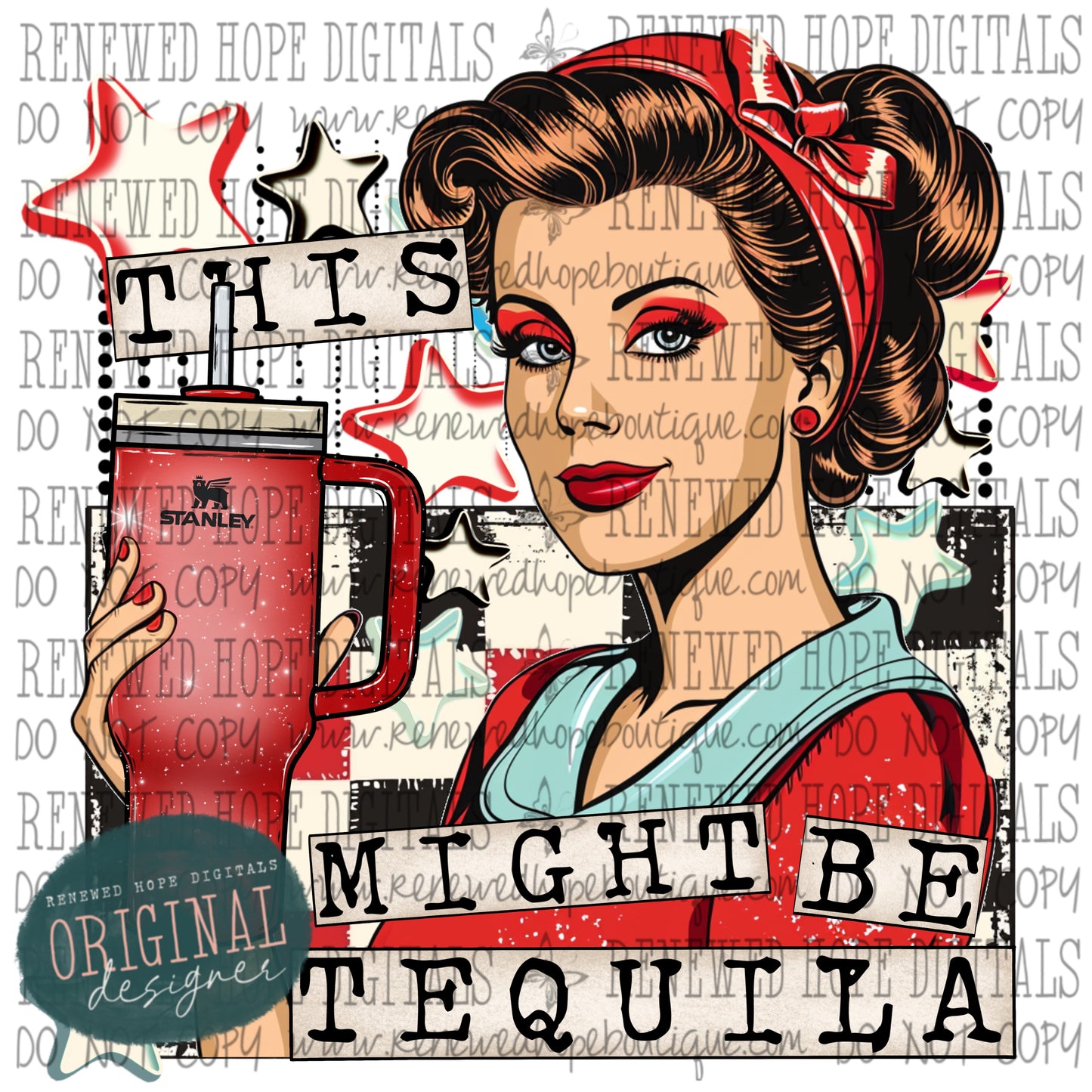 ❤️THIS MIGHT BE TEQUILA🩵