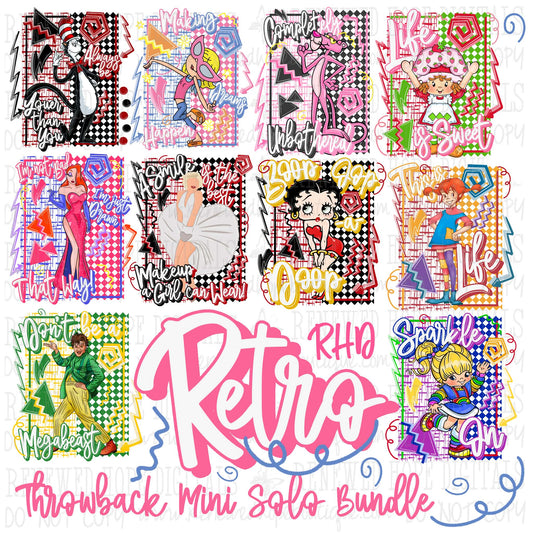 ⚡️ RETRO THROWBACK MINI SOLO BUNDLE ⚡️