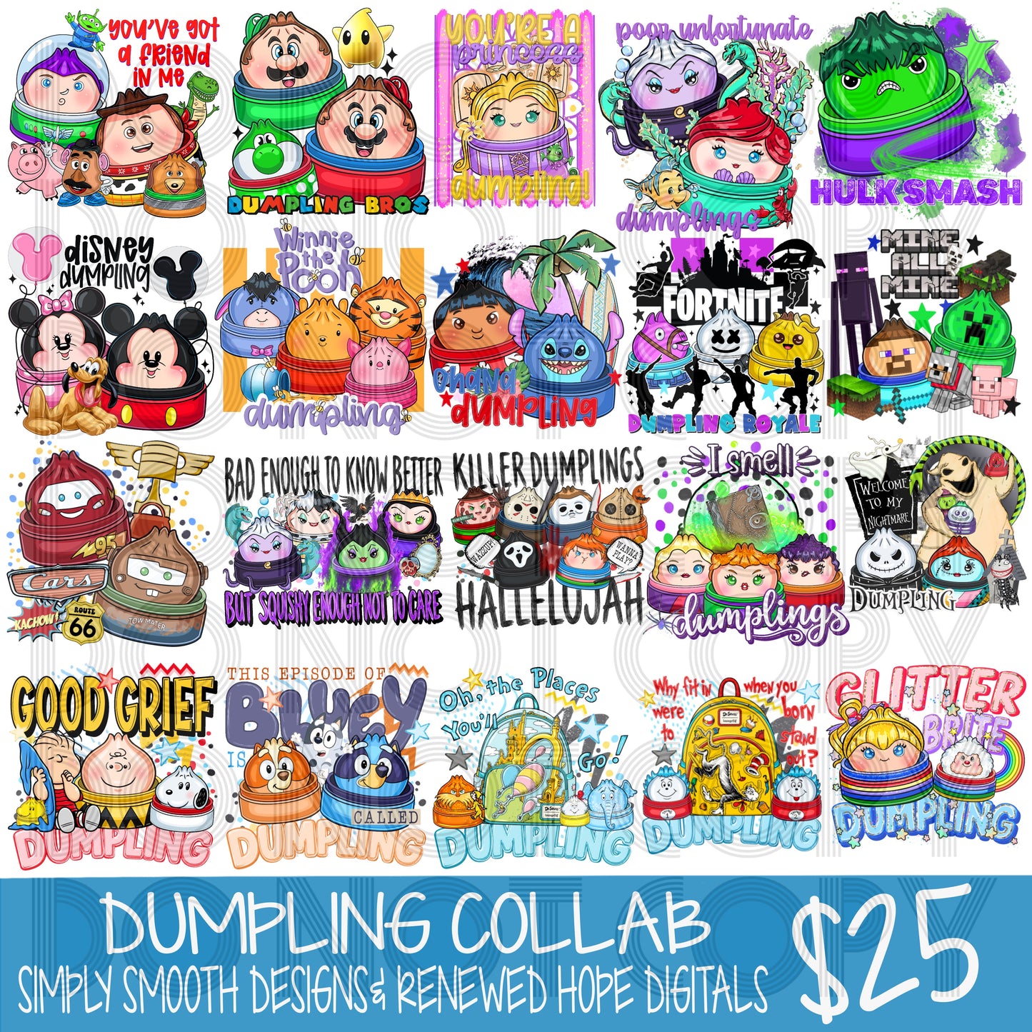 🥟DUMPLING COLLAB WITH SIMPLY SMOOTH🥟