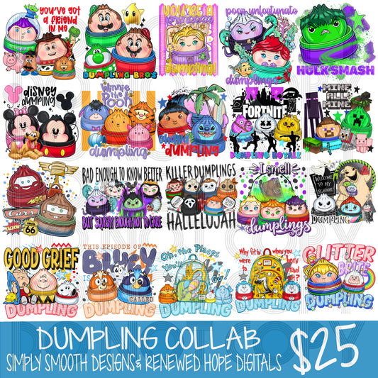 🥟DUMPLING COLLAB WITH SIMPLY SMOOTH🥟