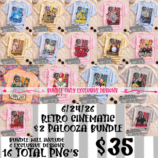 🍿🎥RETRO CINEMATIC $2 PALOOZA BUNDLE🎥🍿