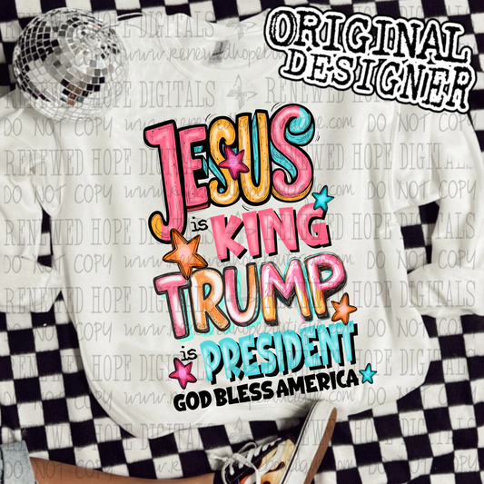 🩷DT JESUS IS KING T IS PRES🩵