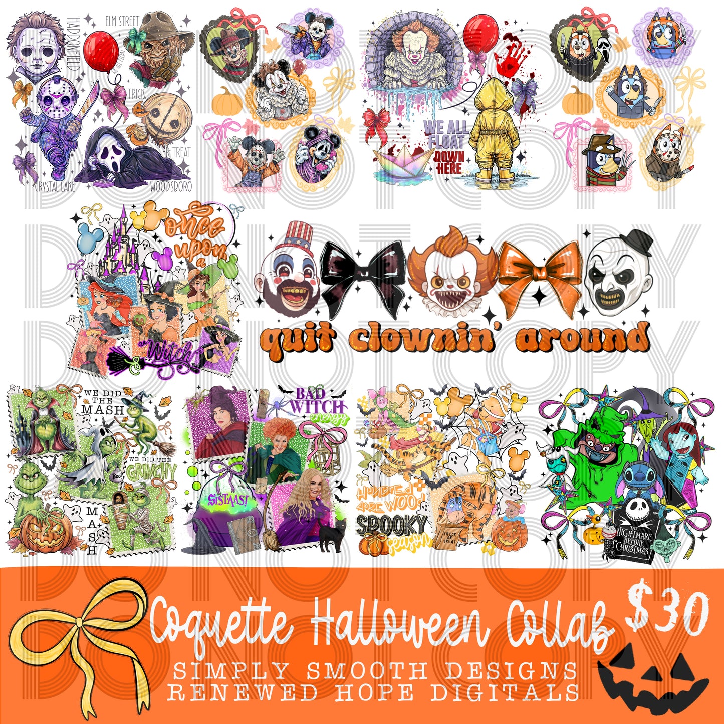 🎀Coquette Halloween Collab W/Simply Smooth Designs🎃