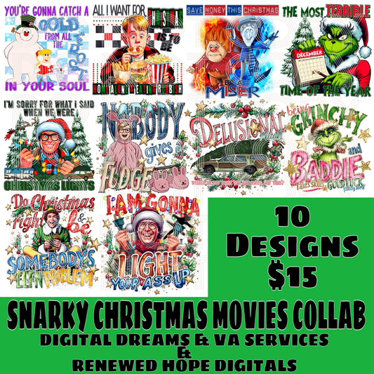 🤣SNARKY CHRISTMAS MOVIE COLLAB W/ DIGITAL DREAMS AND VA SERVICES🤣