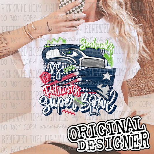 🏈 SB LX SH💚💙 P❤️💙