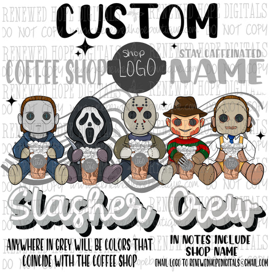🧋SLASHER CREW CUSTOM🖤