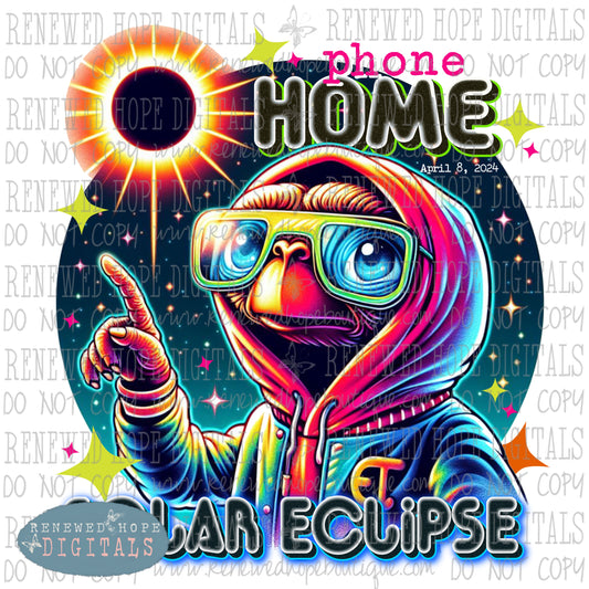 🌖 SOLAR ECLIPSE PHONE HOME🌖