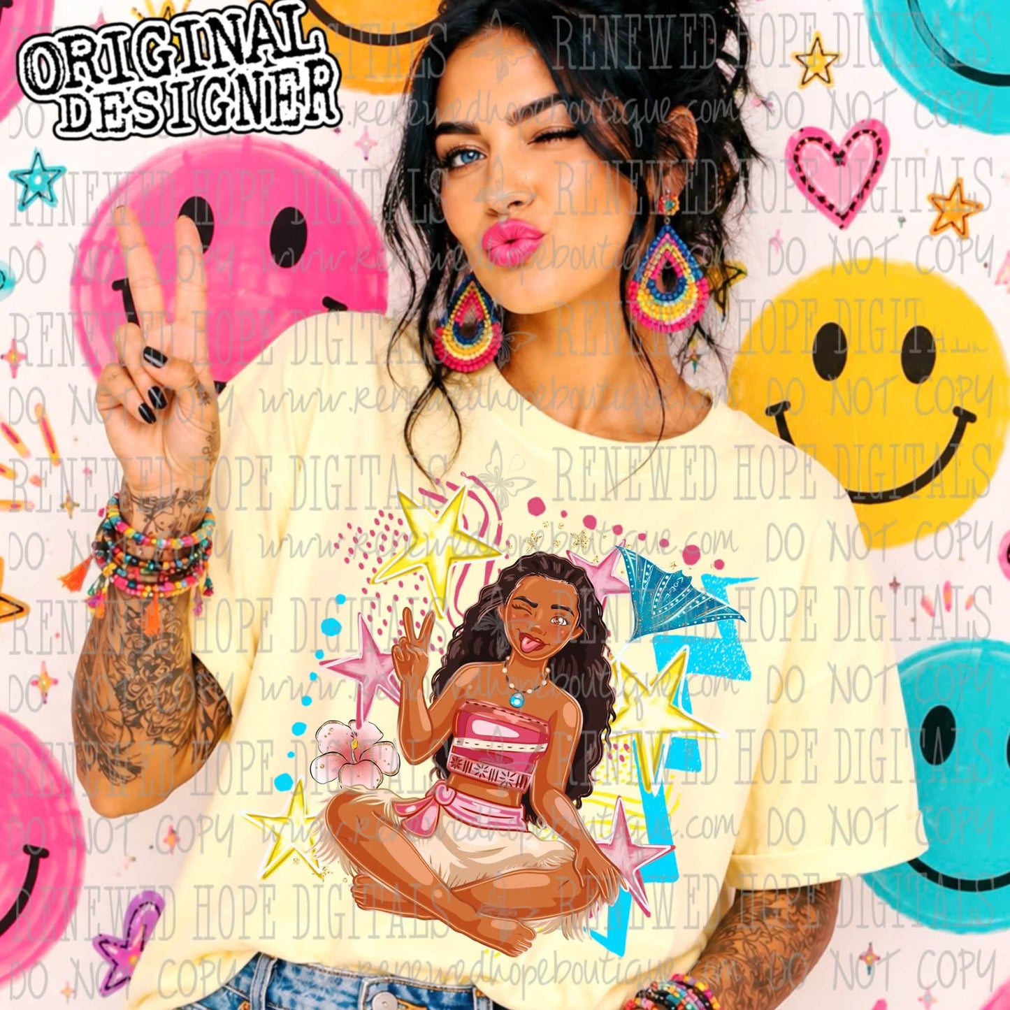 ⭐️🩵CHEEKY MOANA🩵⭐️