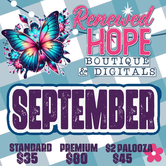 SEPTEMBER 2025 DESIGN DRIVE/STANDARD/PREMIUM/ $2 PALOOZA DRIVE
