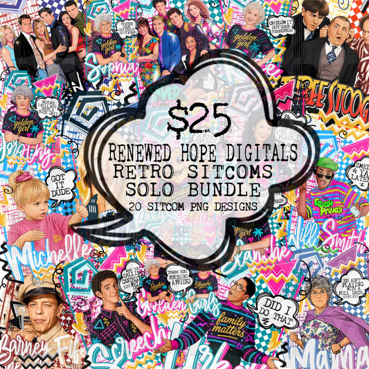 💠🟪RETRO SITCOMS SOLO BUNDLE🟪💠