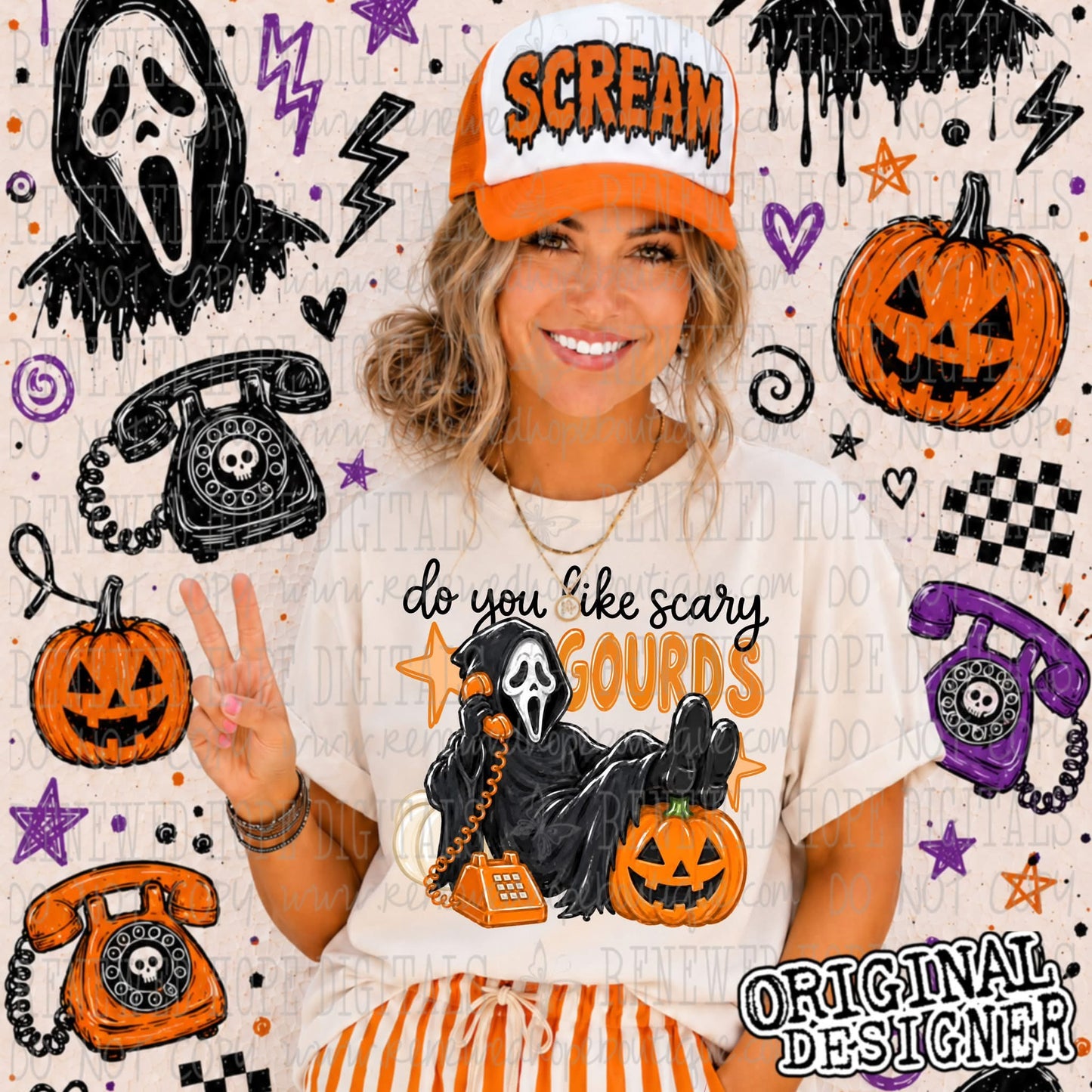 🍁🎃DO YOU LIKE SCARY GOURDS🎃🍁